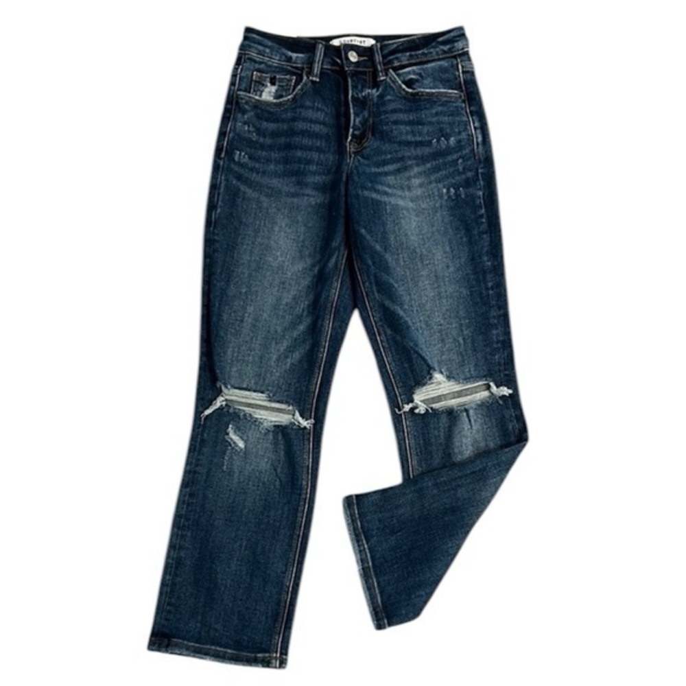 Lovervet by Vervet high rise straight leg jeans size 24 NWT